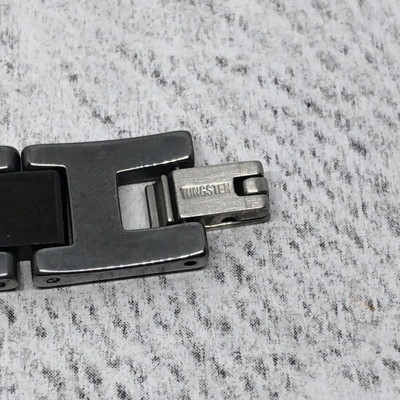 TUNGSTEN Magnetic Chain Link Bracelet Two Tone - Picture 5 of 7